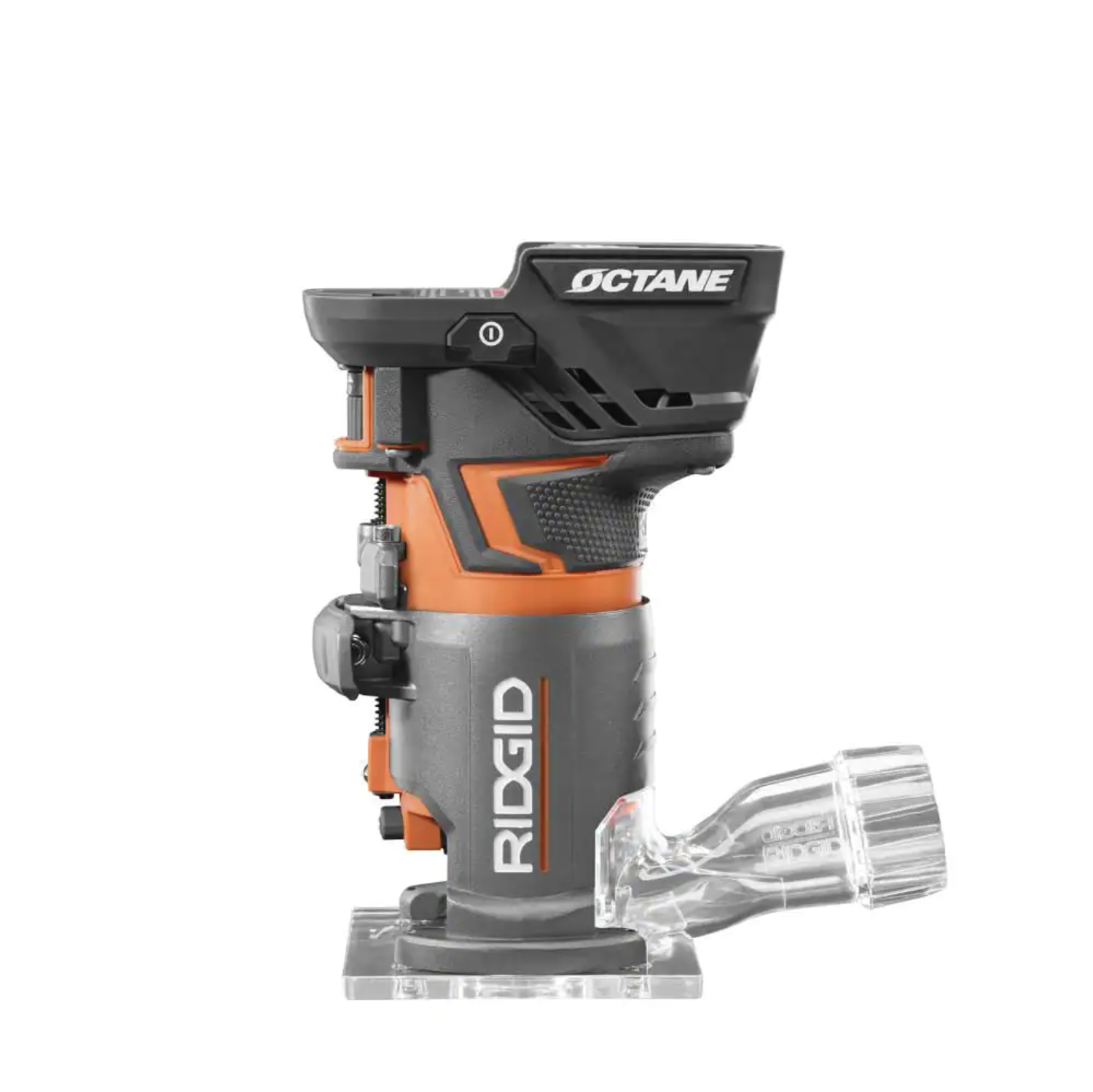 Ridgid 18V OCTANE Brushless Cordless 2-Tool Combo Kit with Compact Fixed Base Router and Jig Saw， Tools Only