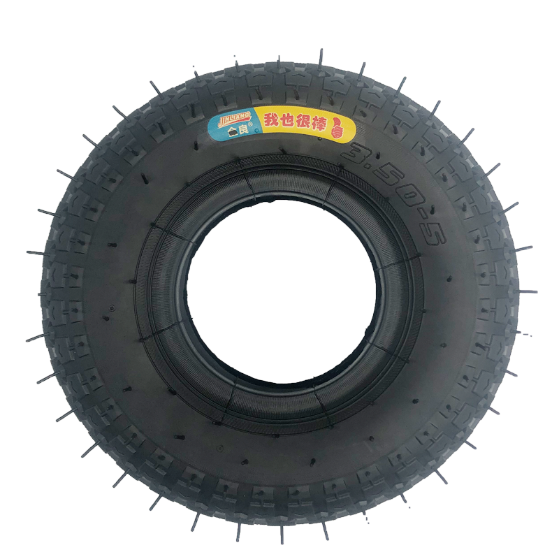 wheels tires and accessories 4.10/3.50 5 Pneumatic Thickened Tires for handcart accessories