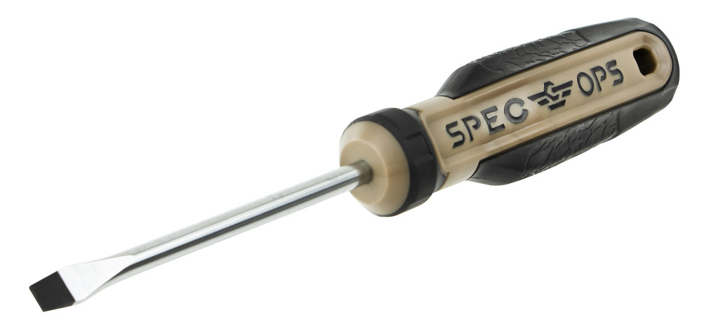 Spec Ops Slotted Screwdriver 1/4 x 4 ;