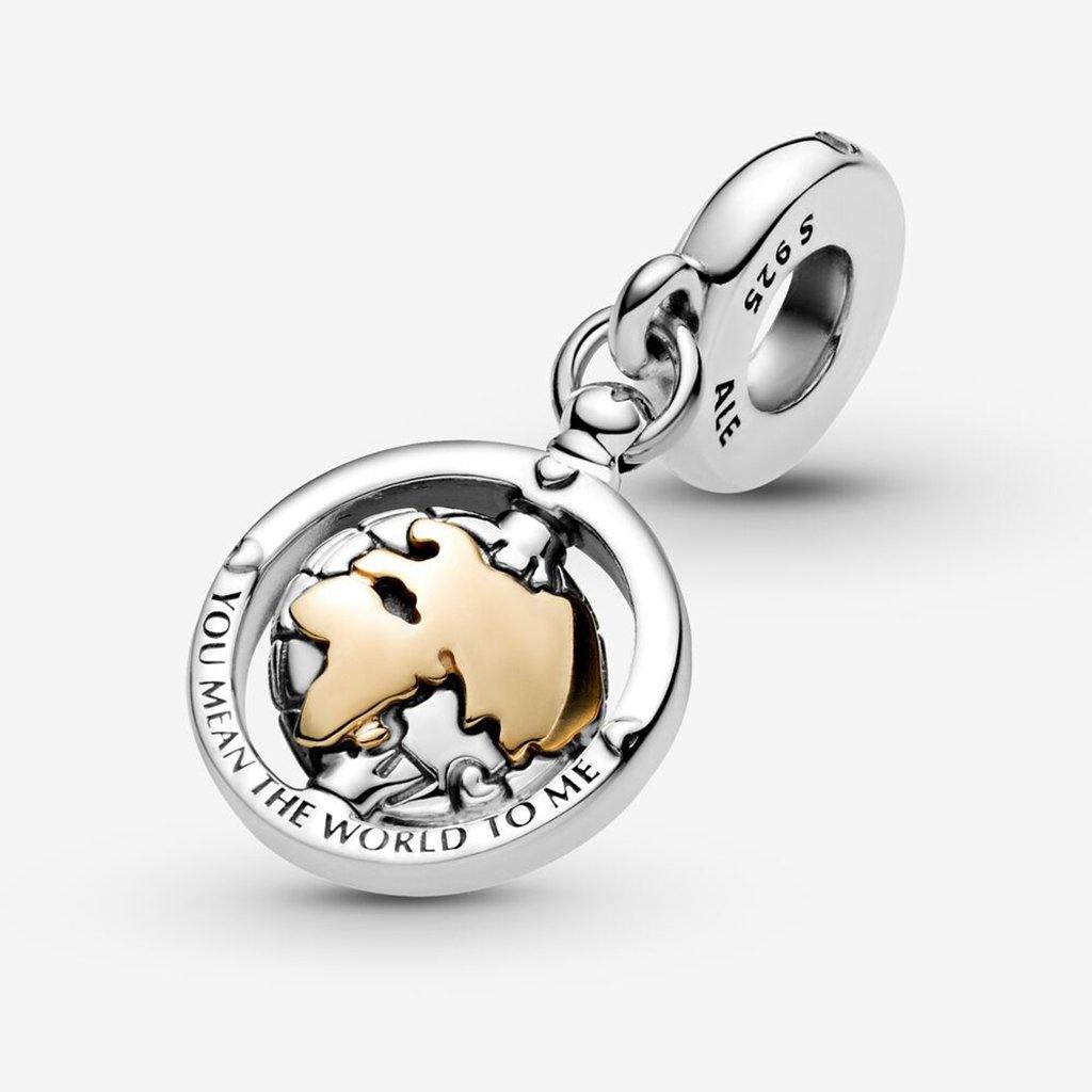 PANDORA  Spinning World Dangle Charm