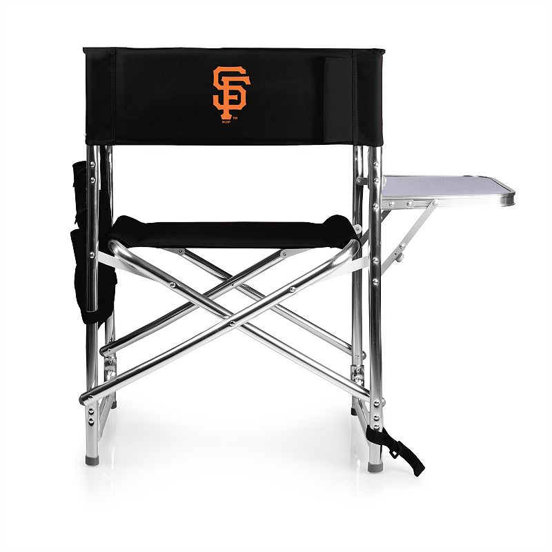 Picnic Time San Francisco Giants Sports Side Table Chair