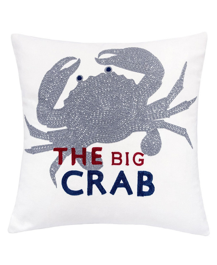 Homey Cozy Crab 20 x 20 Decorative Pillow