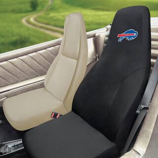 FANMATS NFL - Buffalo Bills Black Polyester Embroidered 0.1 in. x 20 in. x 40 in. Seat Cover 21498