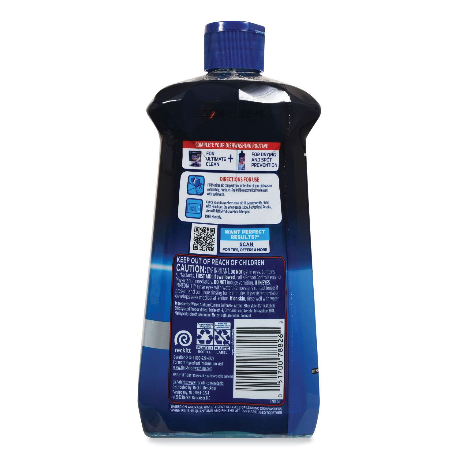 Jet-Dry Rinse Agent by FINISHandreg; RAC78826