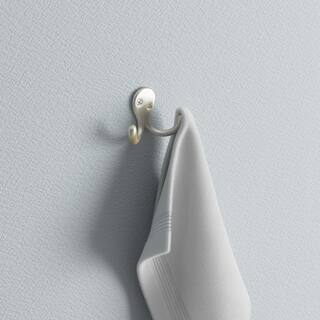 Everbilt Satin Nickel Double Robe Hook 15098