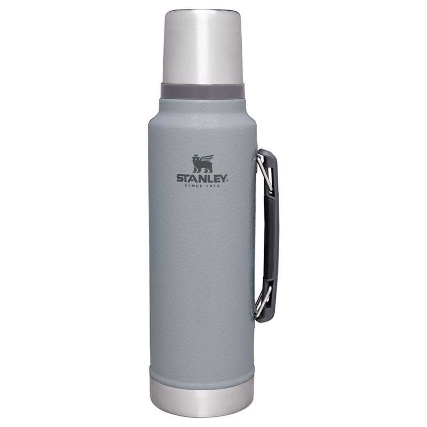 Stanley Classic Legendary 1.5 qt Hammertone Silver BPA Free Insulated Bottle