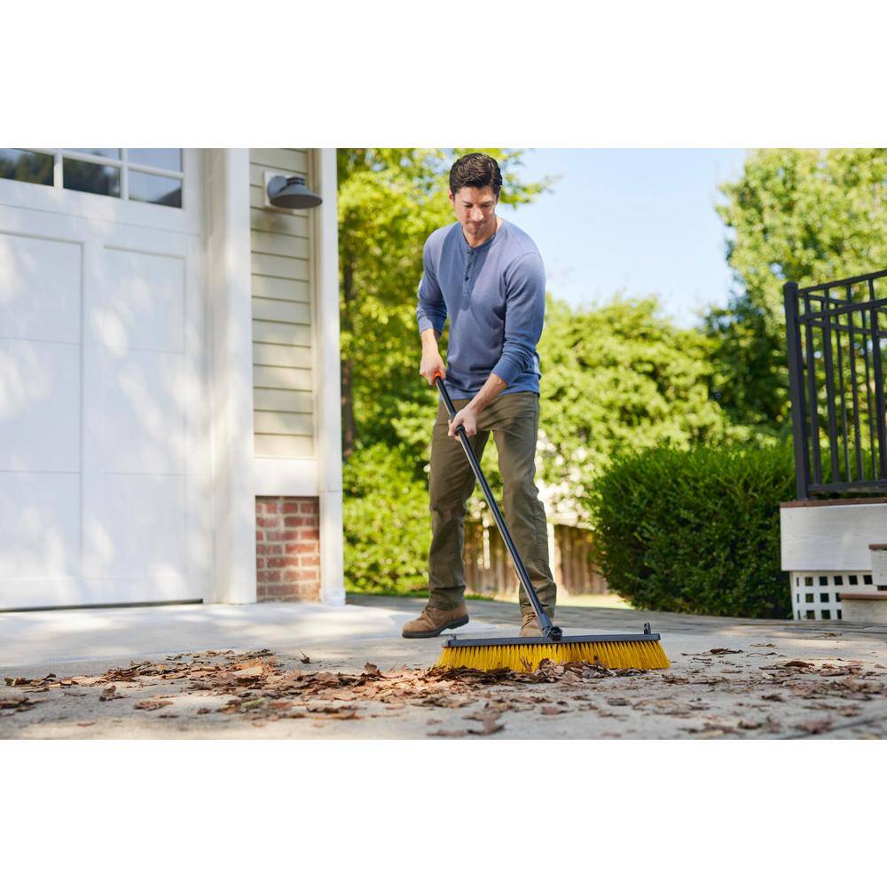 HDX 24 in. Indoor-Outdoor Push Broom 3024