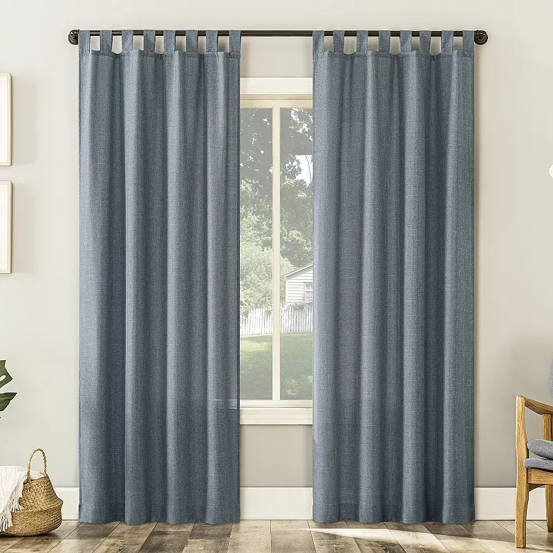 No. 918 1-Panel Jacob Tab Top Window Curtain