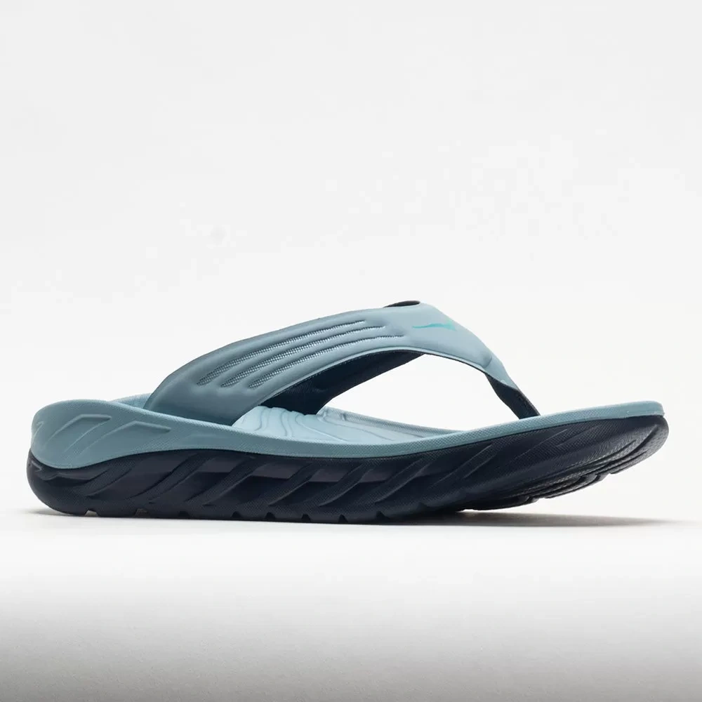 HOKA Ora Recovery Flip Men's Stone Blue/Outer Space