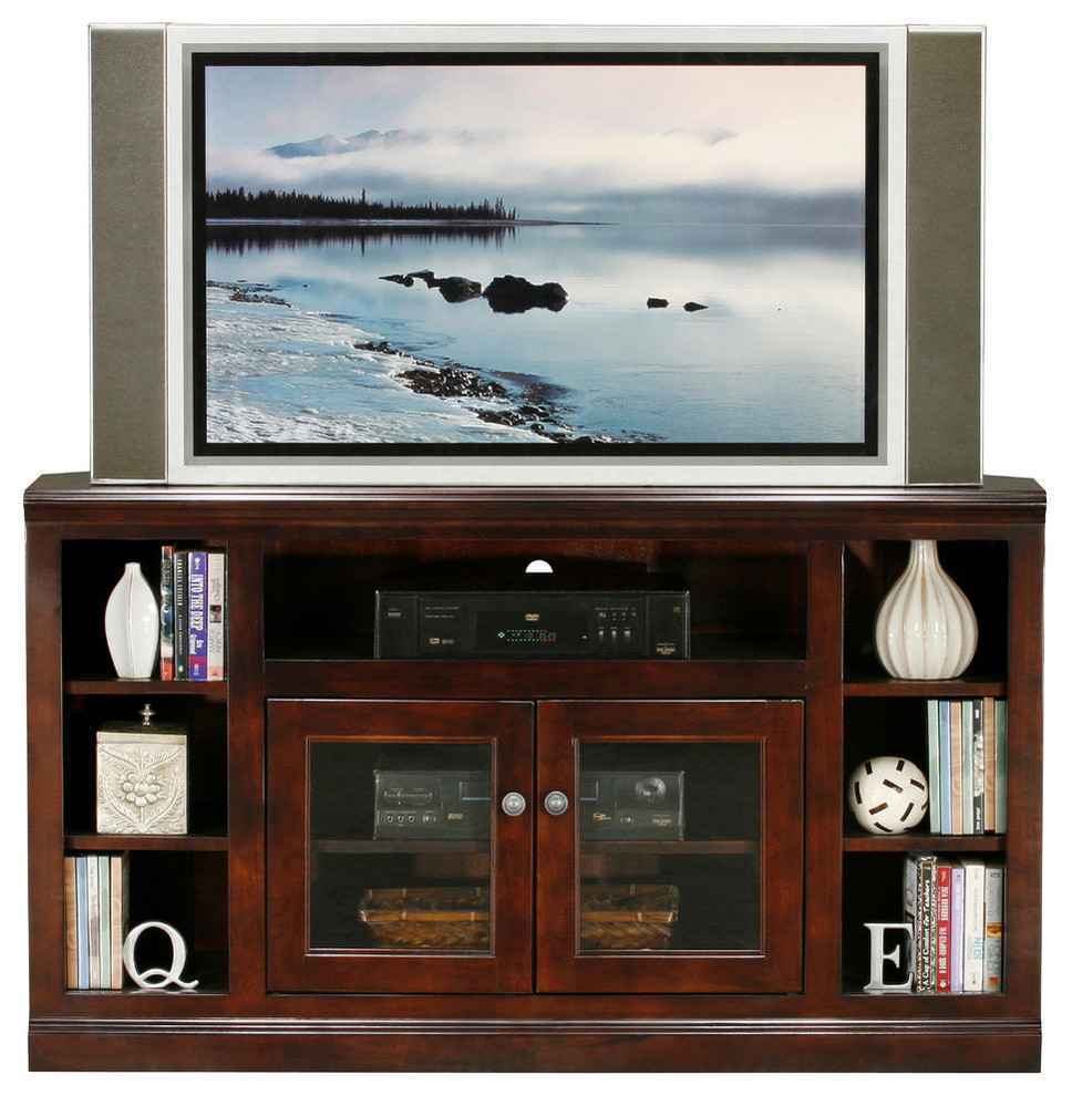 Eagle Furniture 55 quotCoastal Thin Corner Entertainment Console   Farmhouse   Entertainment Centers And Tv Stands   by Eagle Furniture  Houzz