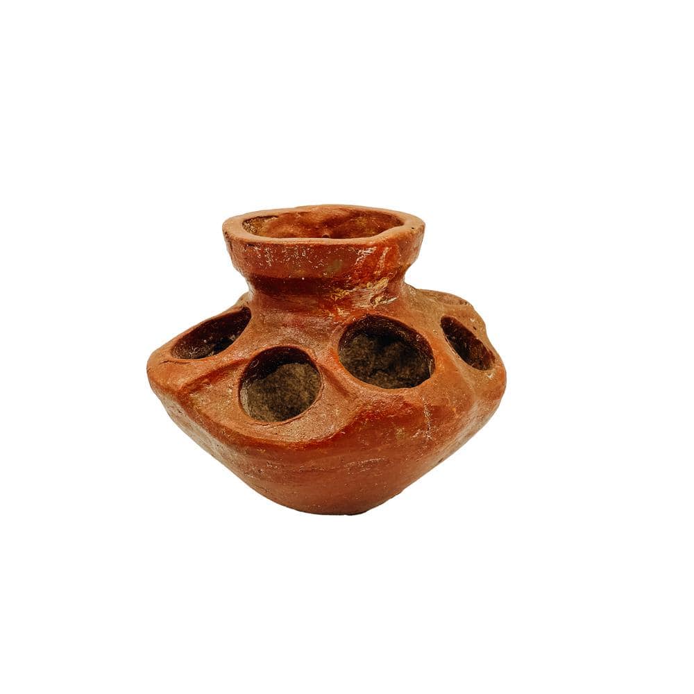 Vigoro Mexican Clay Pottery - Large Strawberry Planter Pot 34534