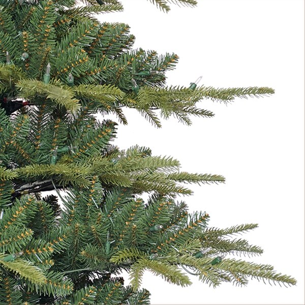 Puleo International 7.5 ft. PreLit Artificial Utah Fir Tree