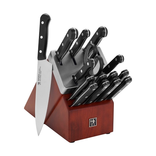 Henckels Solution 16 pc Self sharpening Knife Block Set