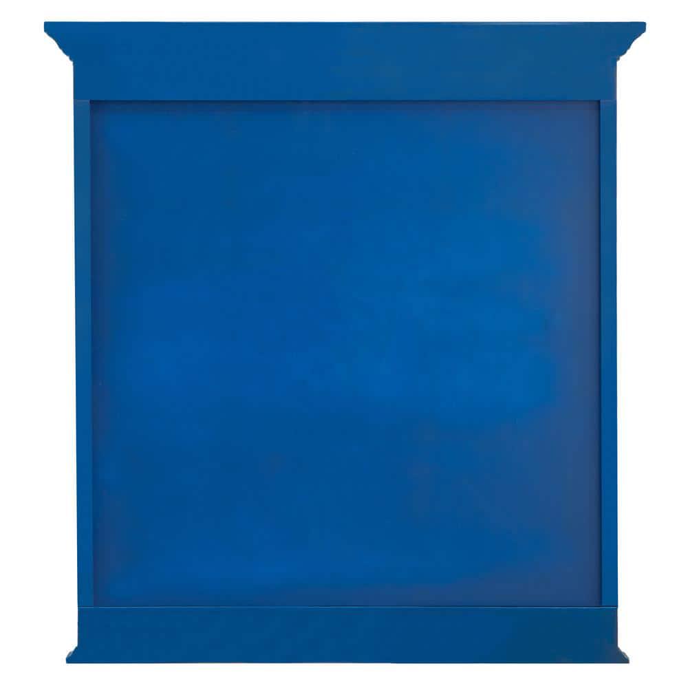 Home Decorators Collection Channing 26 in W x 28 in H Wall Cabinet in Royal Blue