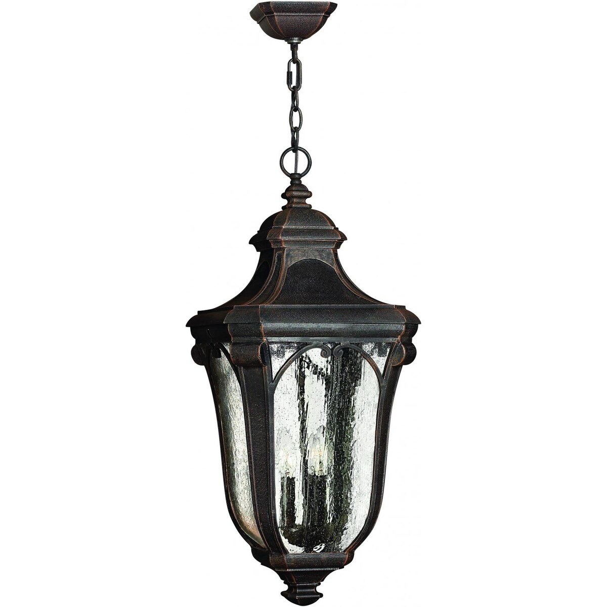 Hinkley Lighting Trafalgar Three Light 25-Inch Outdoor Hanging Lantern