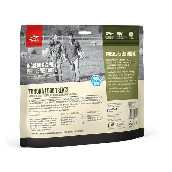 Freeze Dried Tundra Dog Treats;