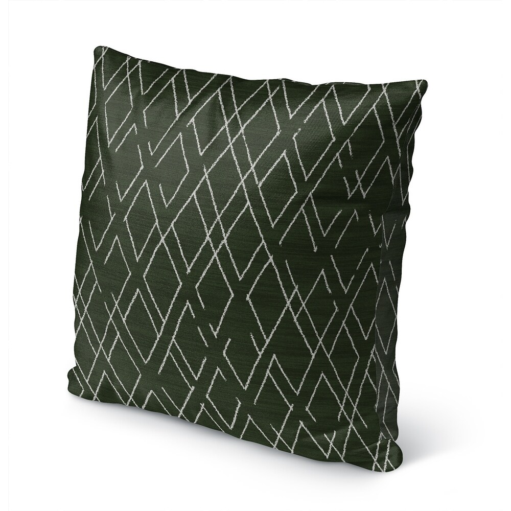 HATCH GREEN IndoorOutdoor Pillow By Kavka Designs