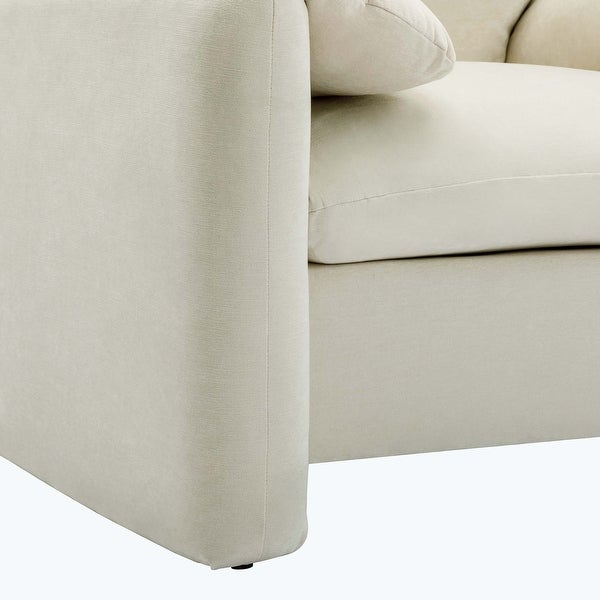 Modern Style Chenille Oversized Armchair Accent Chair for Living Room，Bedroom