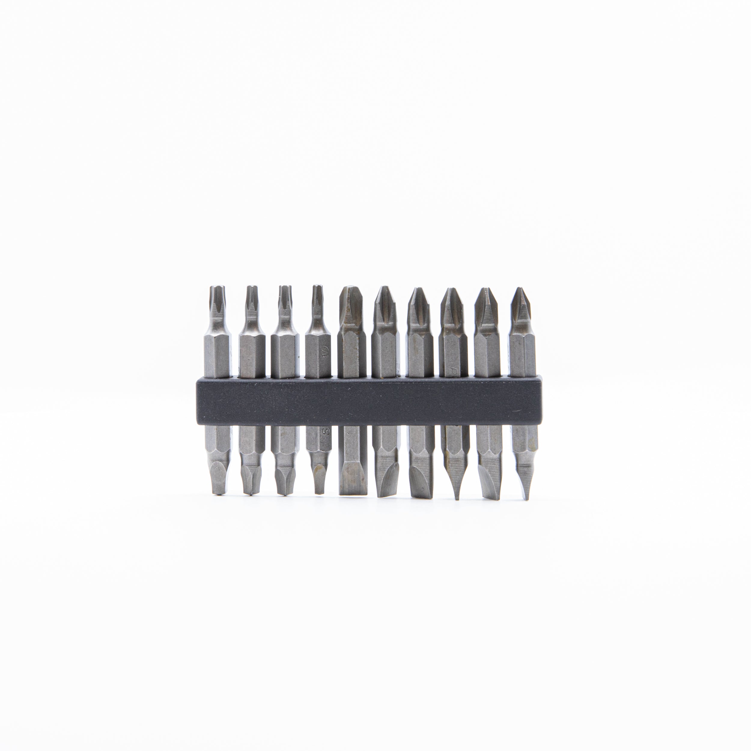 Screwdriver Bit Set, Double Ended, 10-Piece