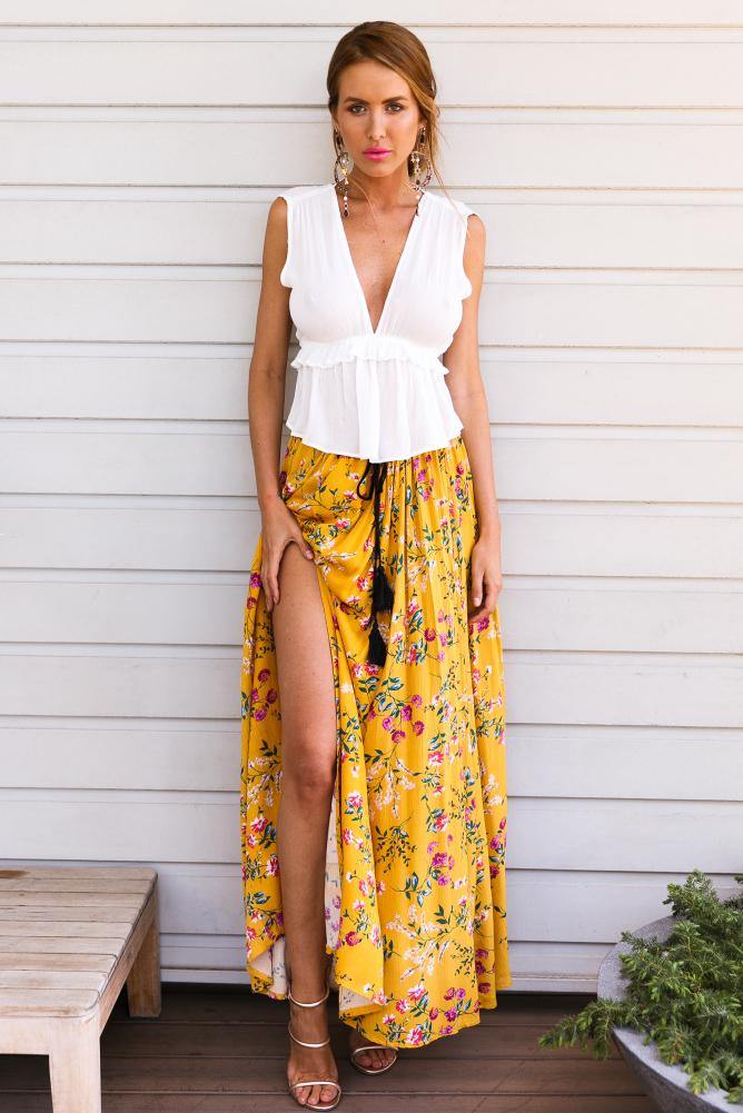 Lost In A Dream Maxi Skirt