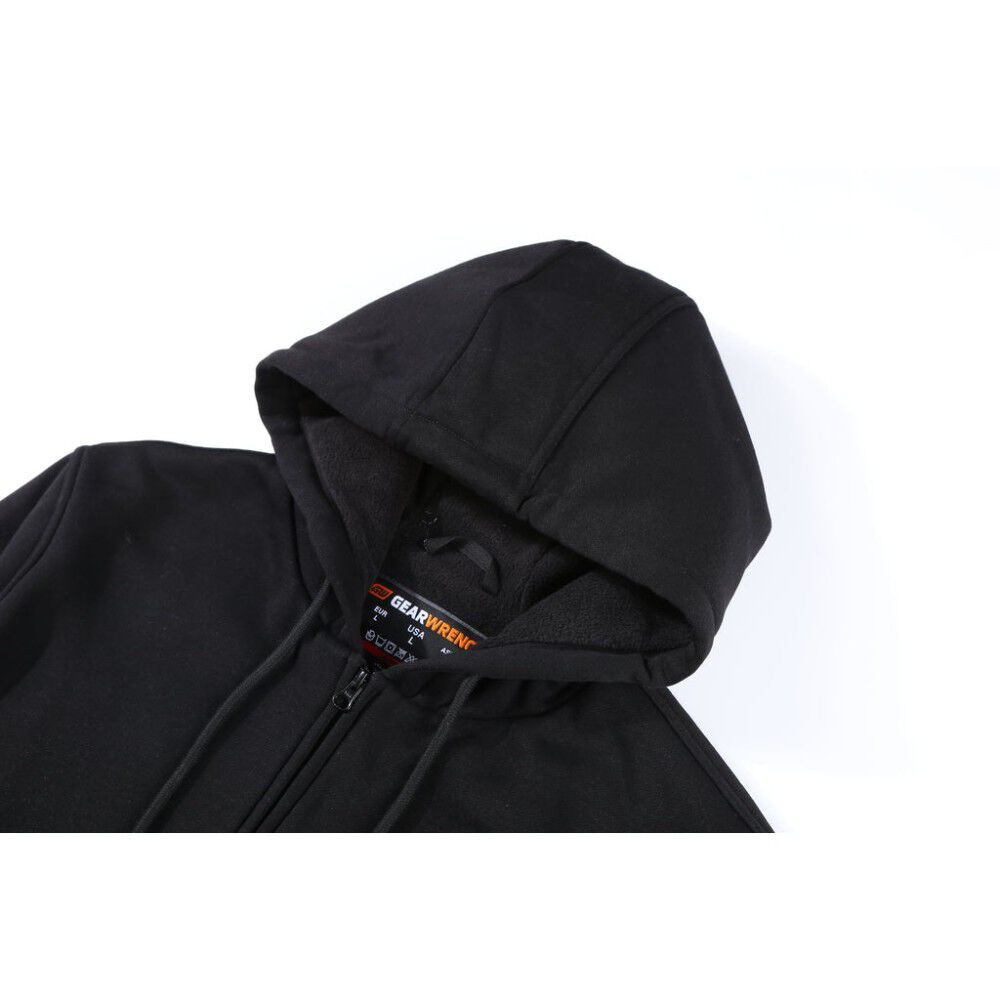 GEARWRENCH Mens Black Heated Full Zip Hoodie Kit XL GUHF-02A-BK06 from GEARWRENCH