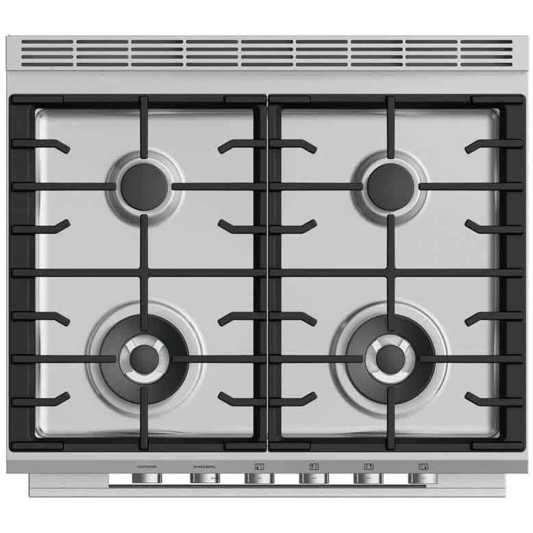 Fisher & Paykel 30-inch Freestanding Gas Range with  AeroTech? Technology OR30SDG4X1