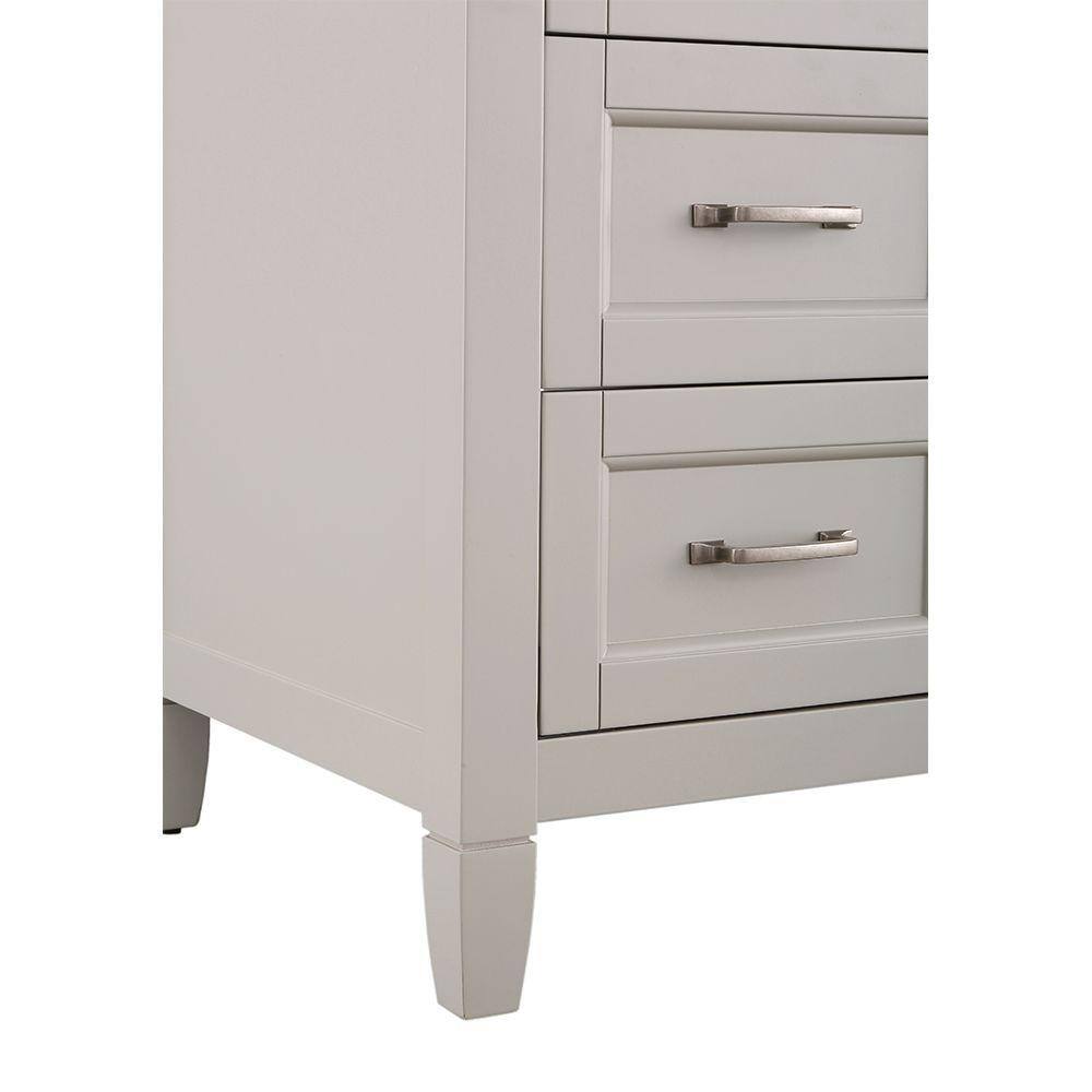 Home Decorators Collection Ashburn 48 in. W x 21.75 in. D Vanity Cabinet in Grey ASGRA4821DL