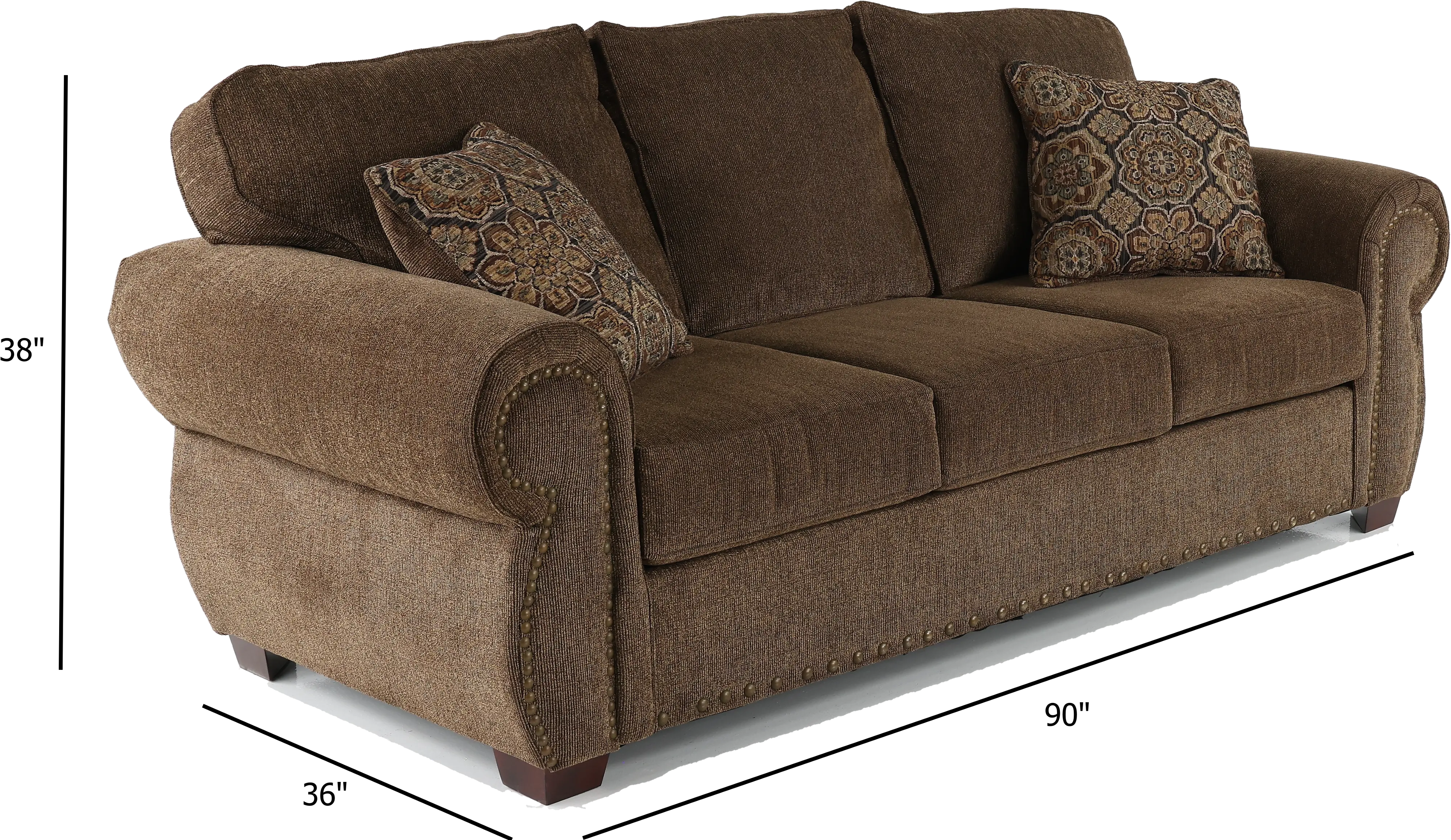 Southport Brown Sofa