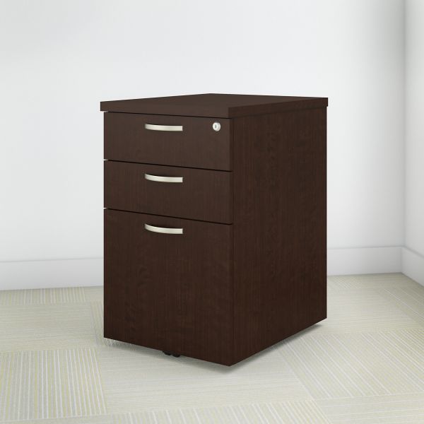 Bush Business Furniture Easy Office 16W 3 Drawer Mobile Pedestal