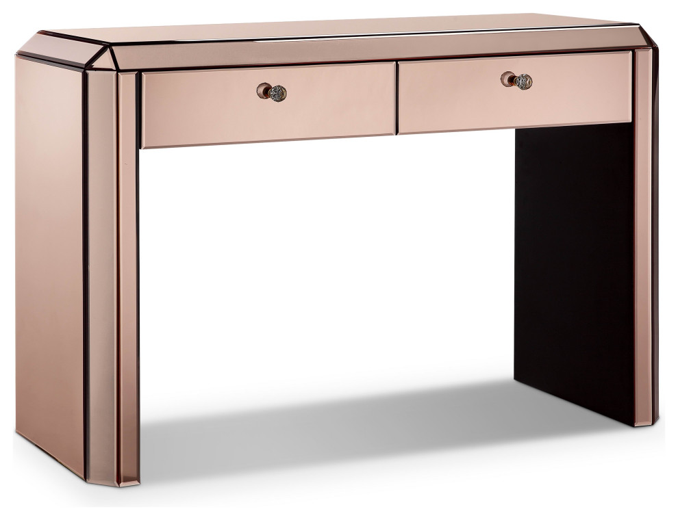 Sophia 43.5 quotConsole Table   Contemporary   Console Tables   by Infinity Furniture  Houzz