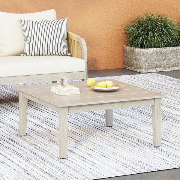 Acacia Wood Coffee Table，A Stylish and Durable Outdoor Coffee Table