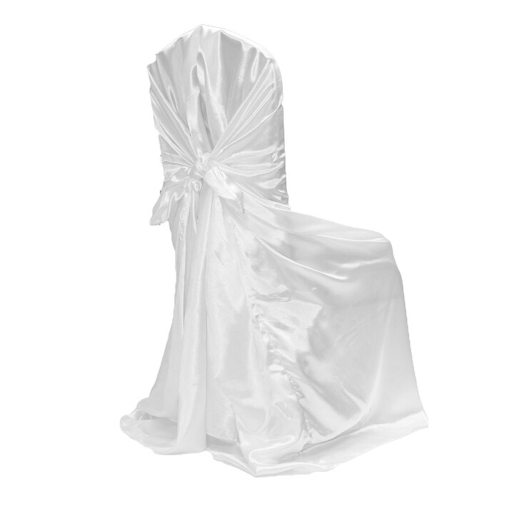 Universal Satin Self Tie Chair Cover Approx. 55\