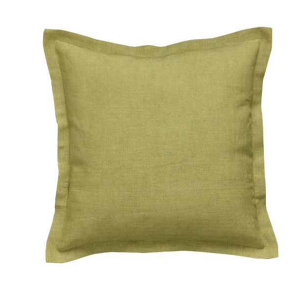 Split P Linen Pillow Cover Pear