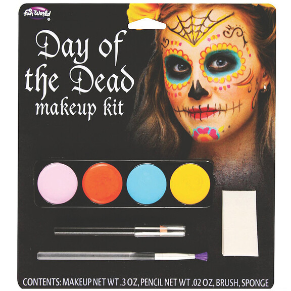 Fun World FW5618F Female Day of the Dead Makeup Ki...