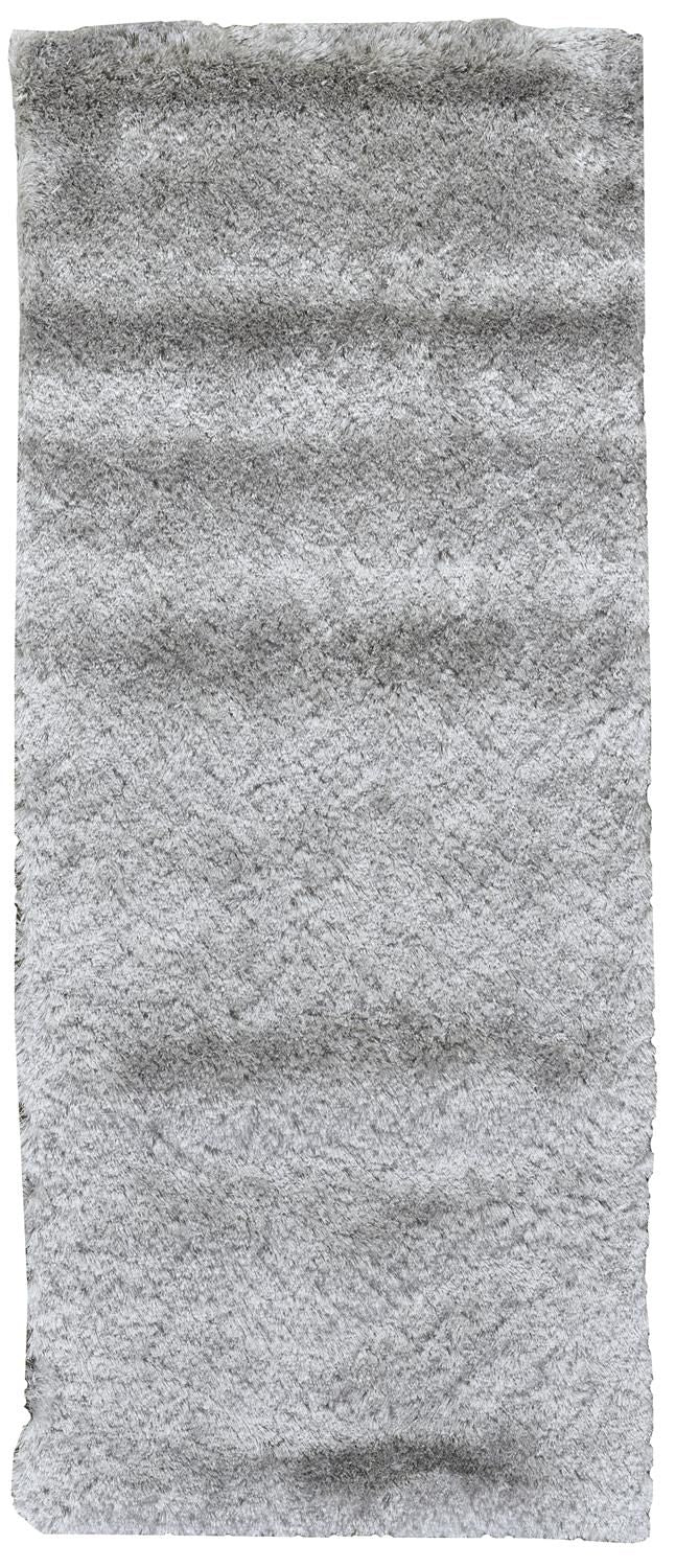 Freya Hand Tufted Silver and White Rug by BD Fine