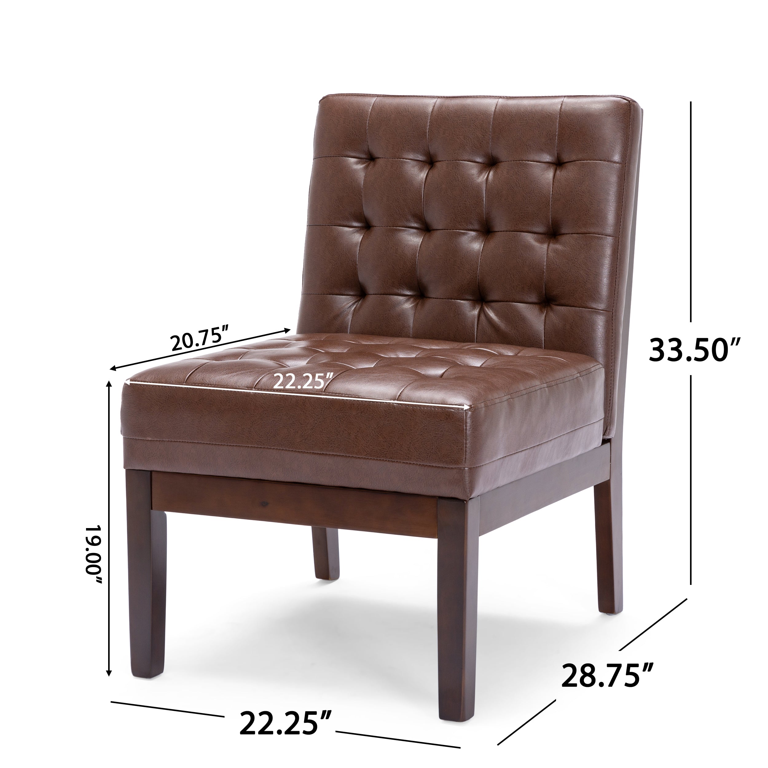 Arnton Contemporary Tufted Accent Chair