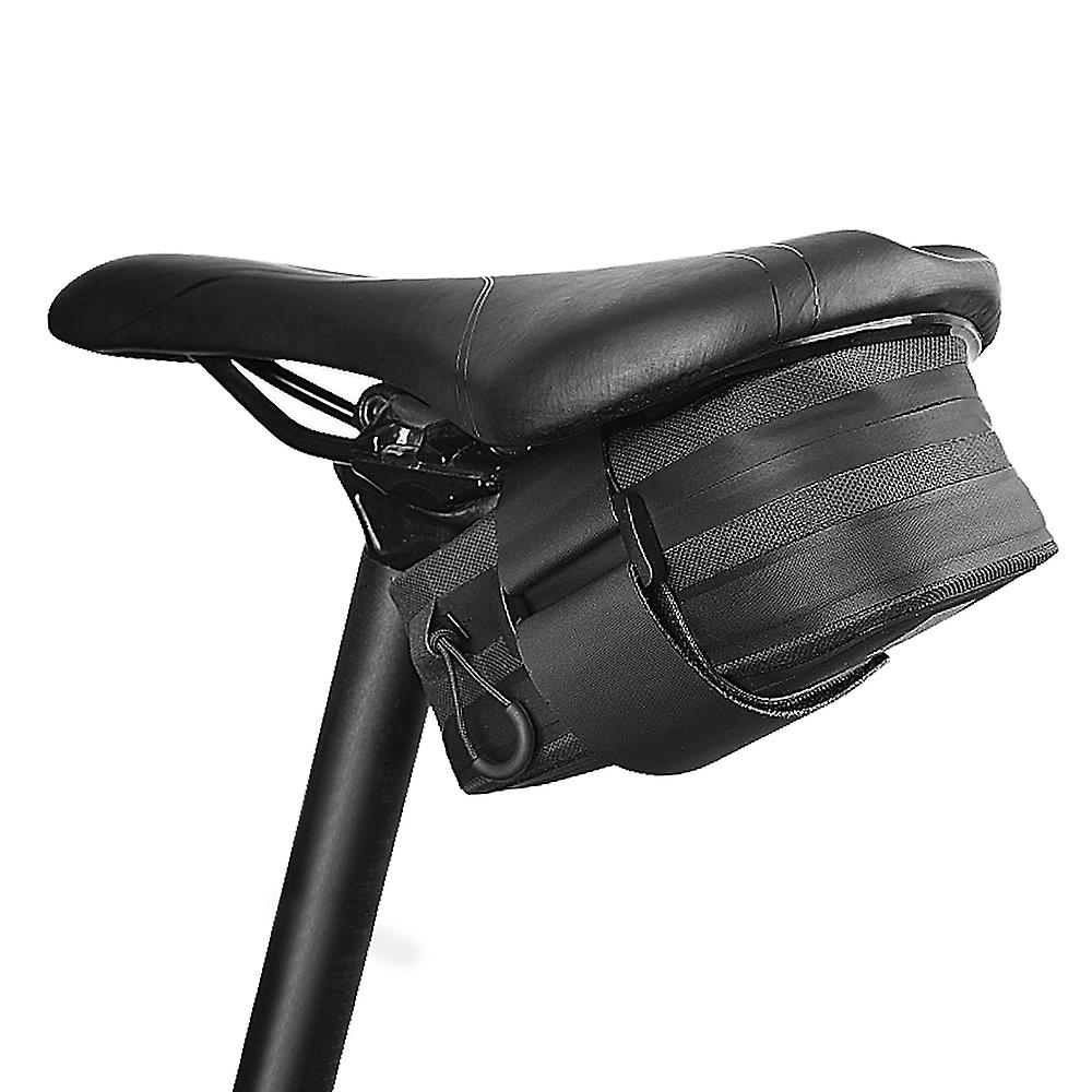 Bicycle Saddle Bag Bike Seat Bag Reflective Cycling Rear Seat Post Bag Large Capacity Tail Rear Bag Mtb Road Bike Bag Bicycle Storage Bag Bike Accesso