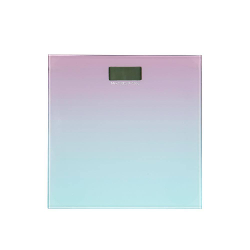 Bath Bliss Digital Glass Scale in Ombre 10056-OMBRE