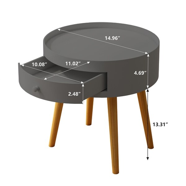 Modern Coffee Table with Drawer