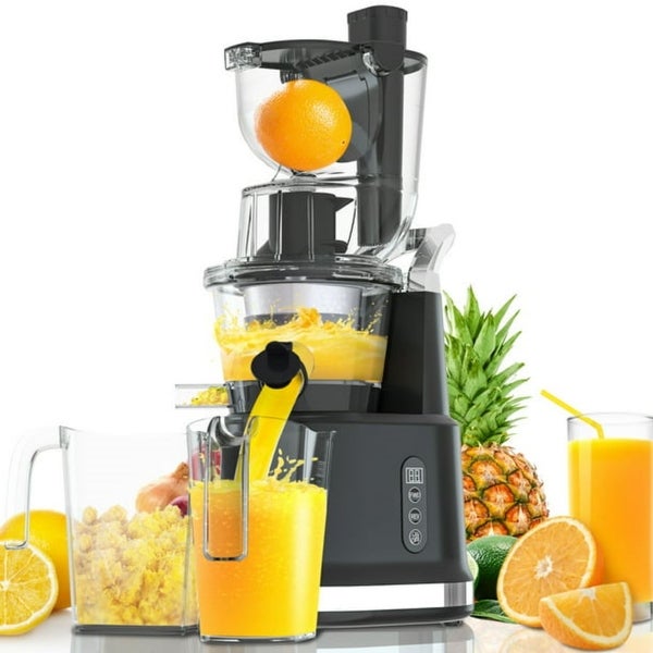 3.2-inch Chute， Cold Press Masticating juicer