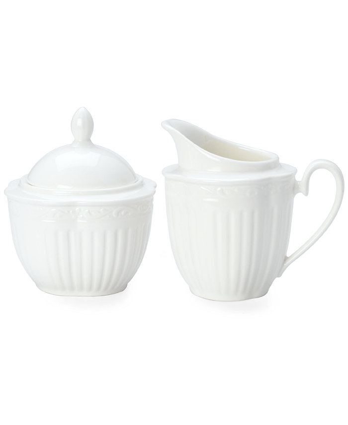 Mikasa Dinnerware Italian Countryside Sugar and Creamer