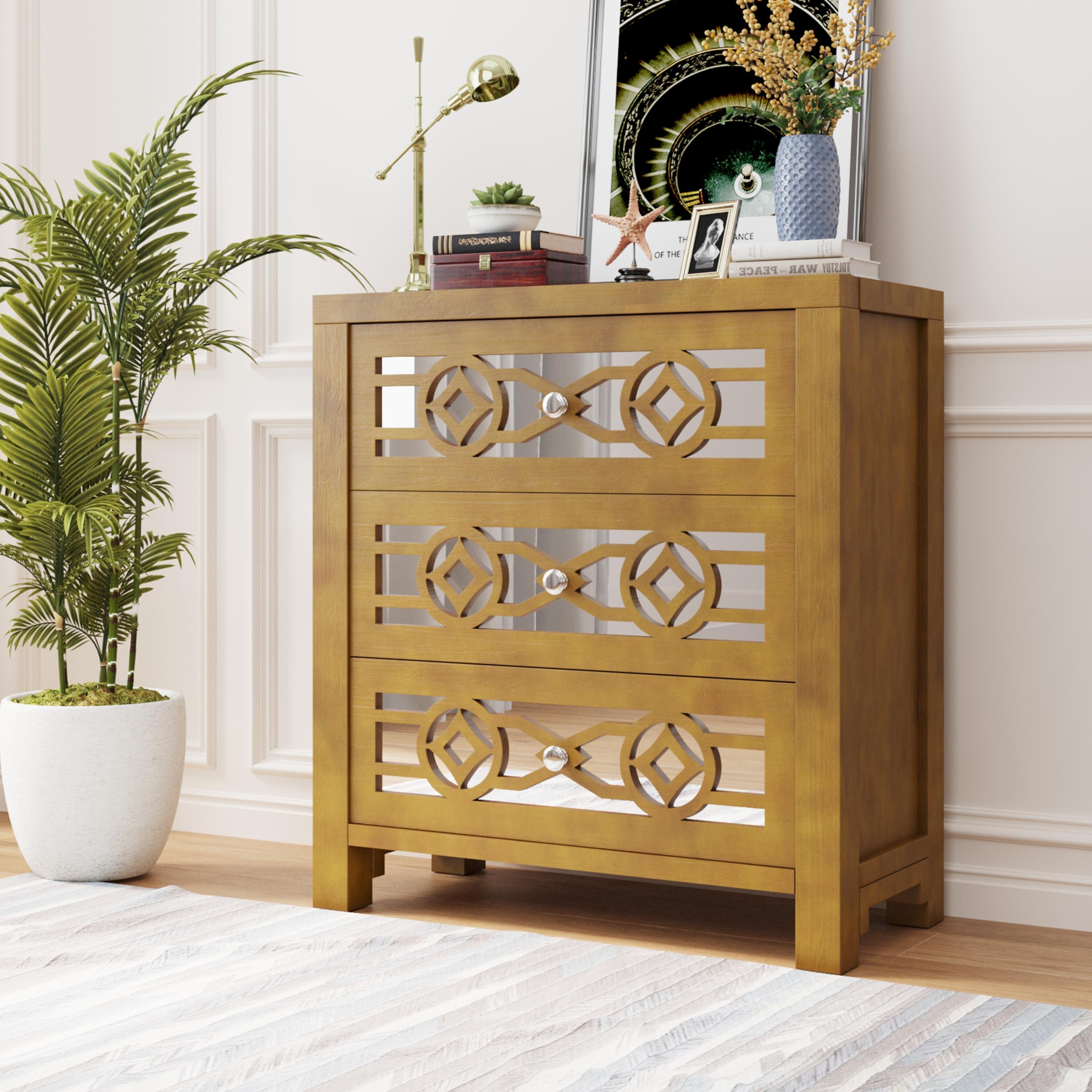 Wooden Storage Cabinet - - 36086632