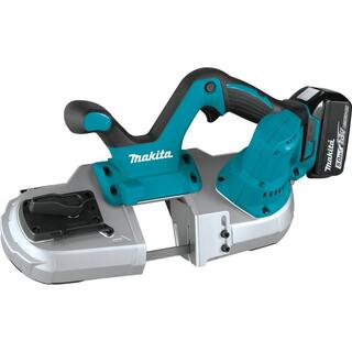 Makita 18V LXT Lithium-Ion Cordless Compact Band Saw Kit 5.0 Ah XBP03T