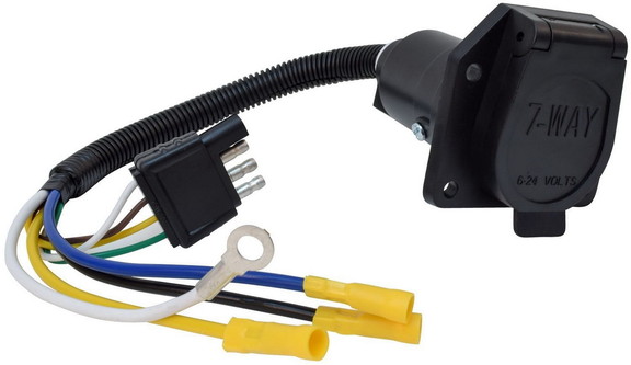 Valterra A10 7084VP Mighty Cord 7 Way to 4 Way Pre...