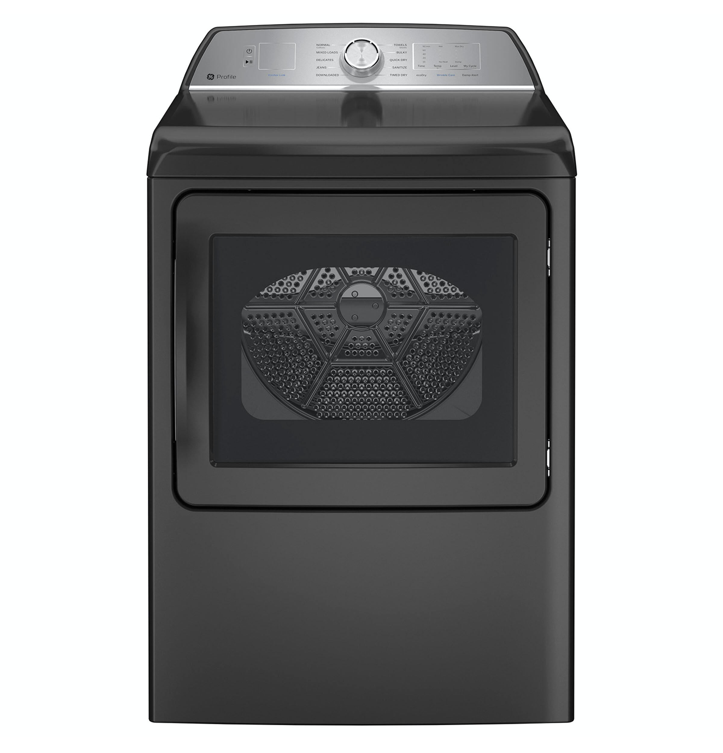 Ge Appliances PTD60EBPRDG Ge Profile™ 7.4 Cu. Ft. Capacity Aluminized Alloy Drum Electric Dryer With Sanitize Cycle And Sensor Dry