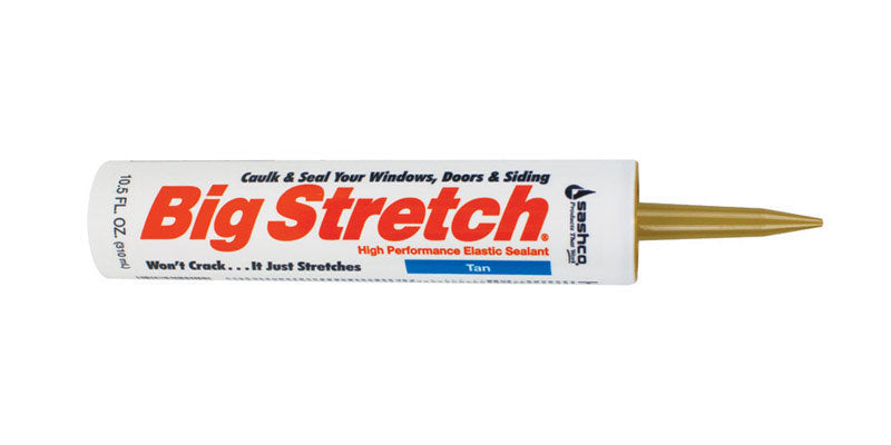 CAULK BGSTRTCH TAN10.5OZ