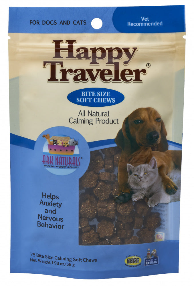 Ark Naturals Happy Traveler Soft Chews for Dogs  Cats