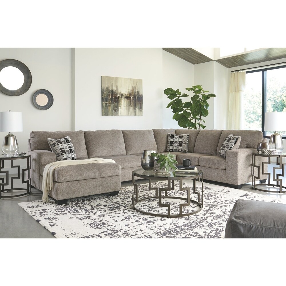 Ballinasloe 3 Piece Sectional  Platinum