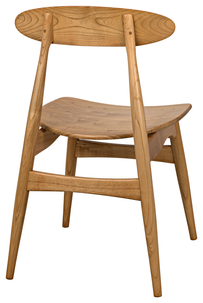 Surf Chair  Natural   Midcentury   Dining Chairs   by Lighting Reimagined  Houzz