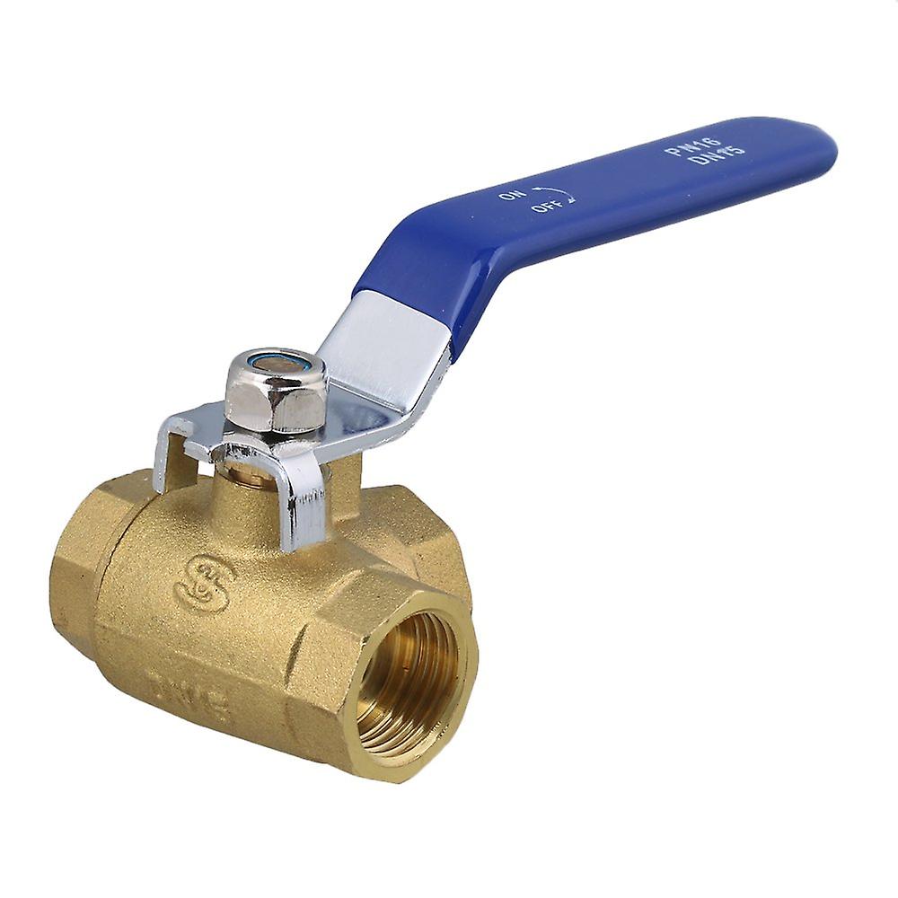 Three Way 1/2 BSPP Brass Ball Valve T Type Water Valve Fitting